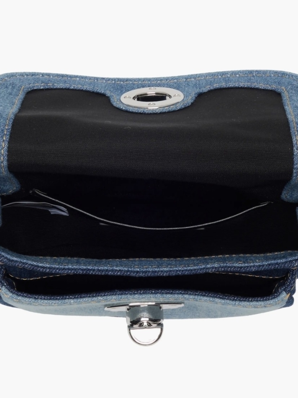 Marc Jacobs Blue Denim Small Crossbody Bag With unbranded Dust Bag - Picture 5 of 7